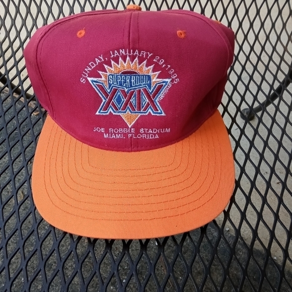 New Era Other - Vintage Men's Super Bowl XXIX Baseball Cap San Francisco 49ers vs. Chargers 90s